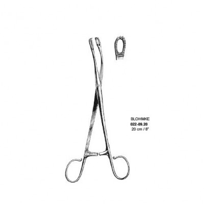 BLOHMKE Tonsil Seizing Forceps